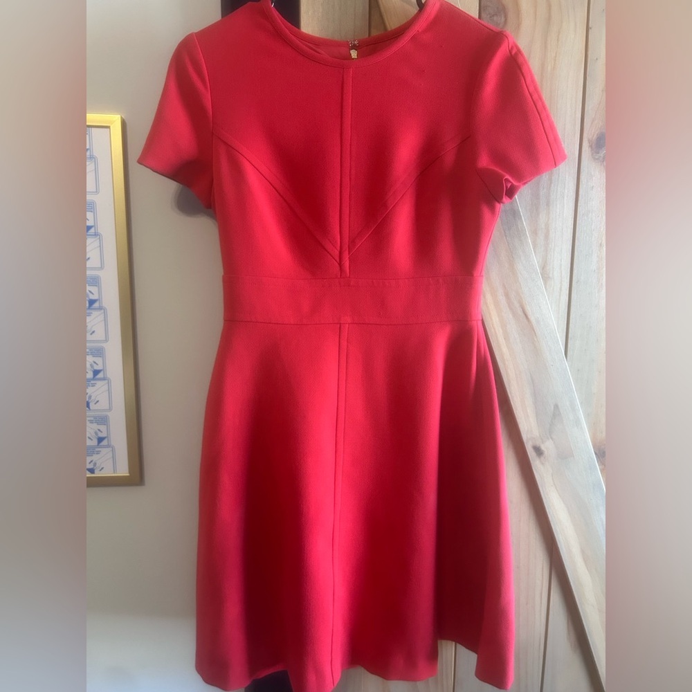 Eliza J Vibrant Red Mini Dress